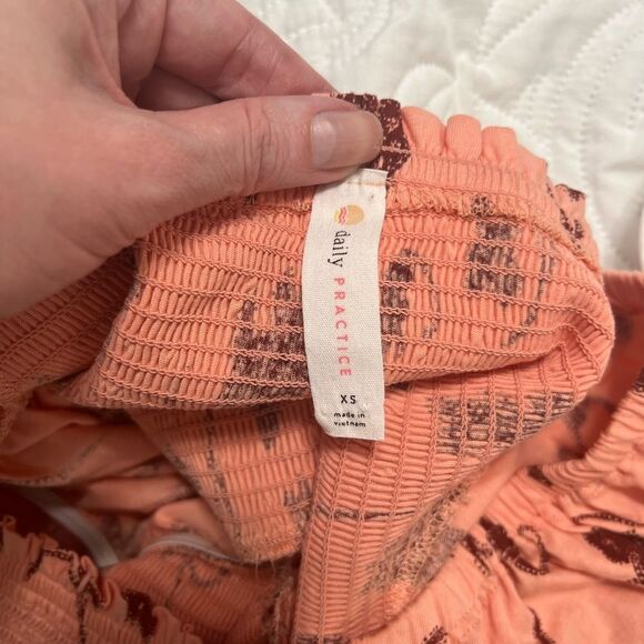 Daily Practice by Anthropologie Tiered Maxi floral cotton Extra Small Floral - Picture 11 of 12